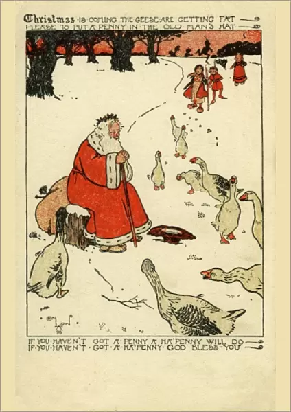Hills. Christmas Is Coming. Cecil Aldin. 1898. jpg