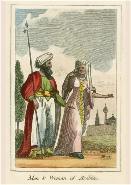 A man and Woman of Saudi Arabia