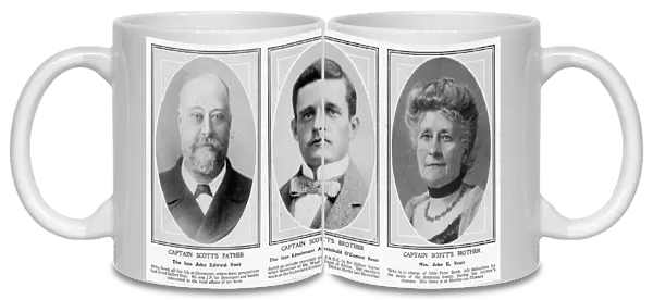 Parents and brother of Captain Robert Falcoln Scott