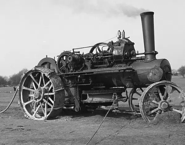 Old steam engine still in use