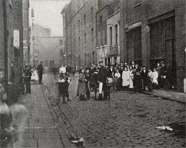 Street scene in Hoxton, East End of London