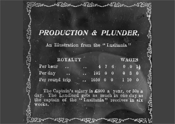 Production and Plunder, campaigning statistics