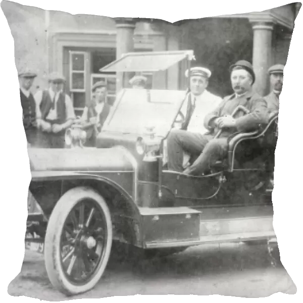 Car with passengers, Haverfordwest, South Wales