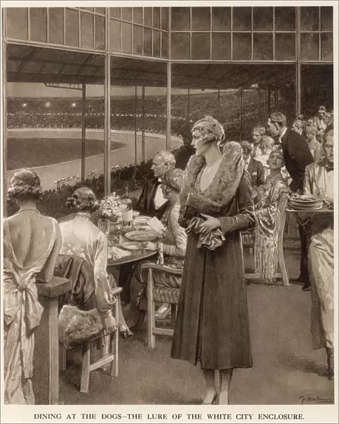Dining at the Dogs, 1932