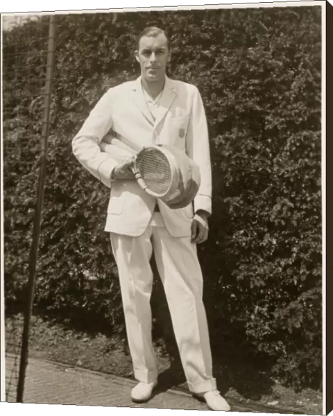 William T Tilden, the American champion of Wimbledon