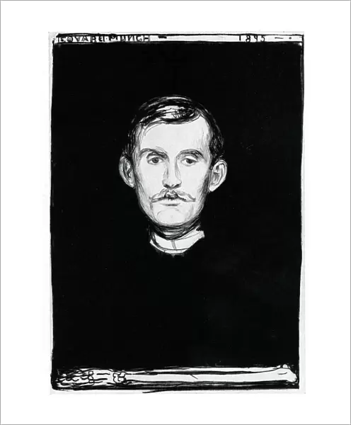 Edvard Munch self portrait (1863-1944). jpg