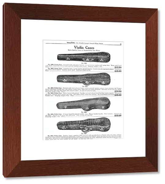 Violin accesories, Wurlitzer