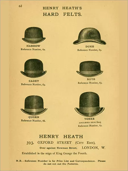 Henry Heaths hard felts