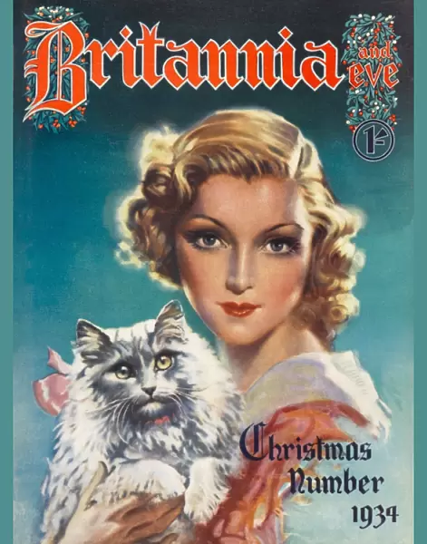 Britannia and Eve Christmas cover 1934