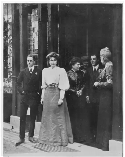Alfonso XIII and Princess Ena of Battenberg engagement