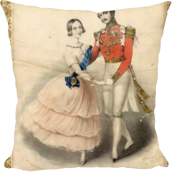 Music cover for The Queen and Prince Alberts Polka
