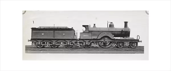 Locomotive no 1868 4-2-2