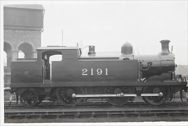 Locomotive no 2191 6-2-0 engine