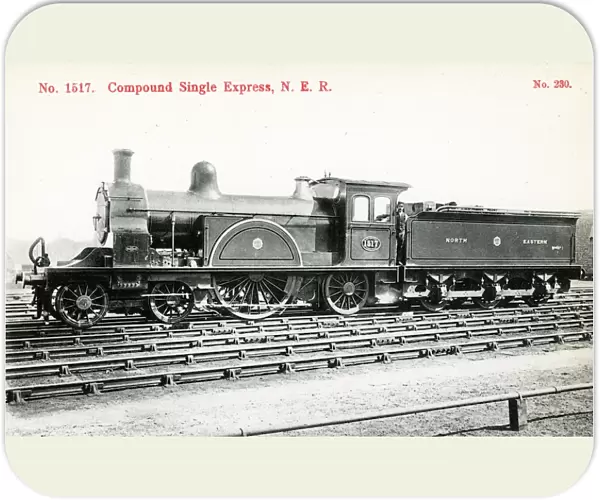 Locomotive no 1517 compound single express