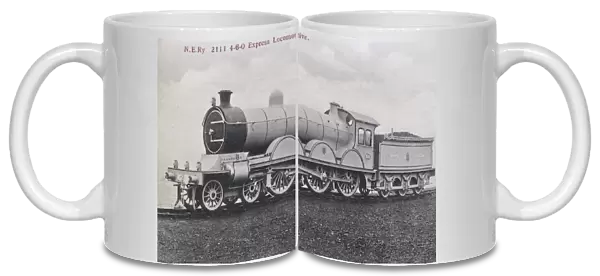 Locomotive no 2111 4-6-0 express