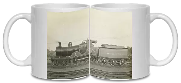 Locomotive no 1022 4-4-0 engine