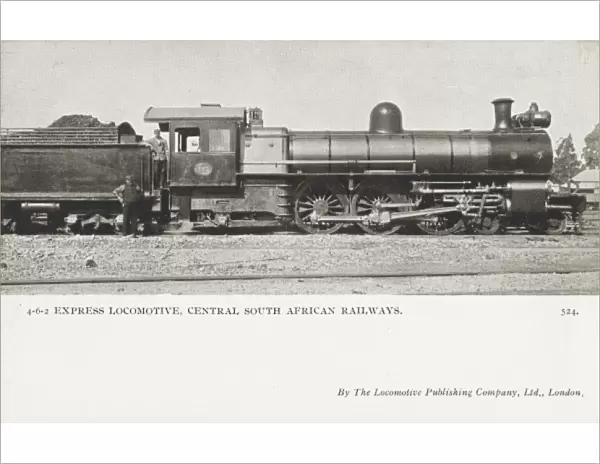 4-6-2 express locomotive number 680