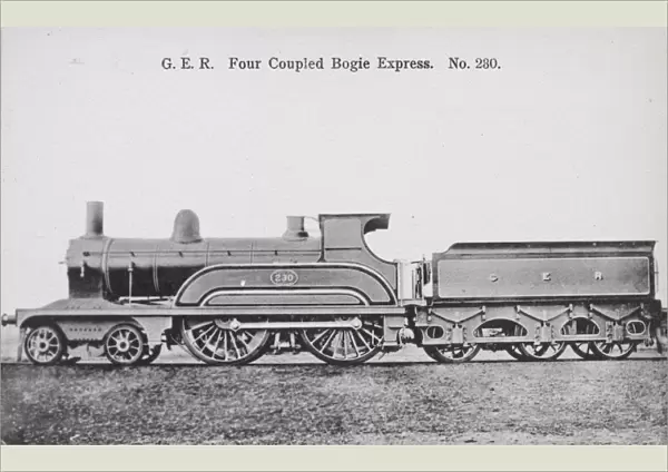 Locomotive no 230 four coupled bogie express