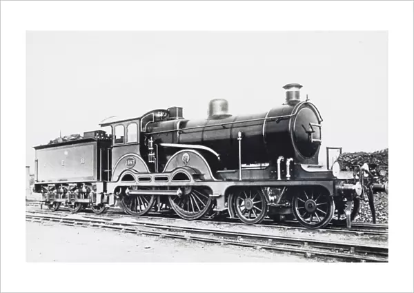 Locomotive no 1847 4-4-0