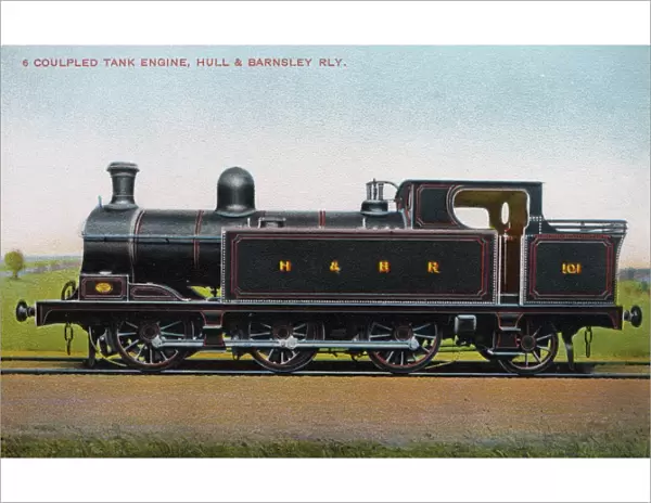 Locomotive no 101 6 coupled tank engine