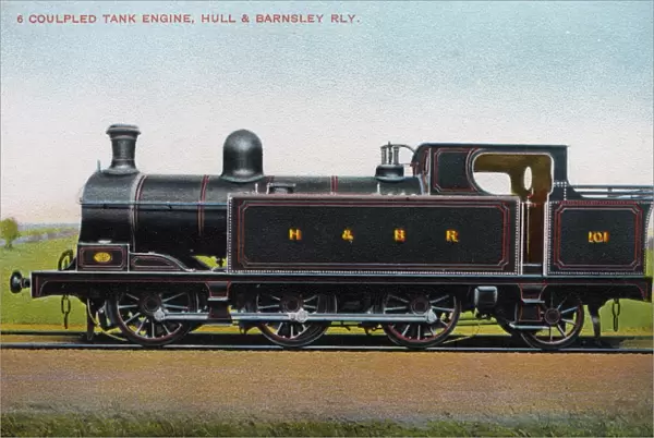 Locomotive no 101 6 coupled tank engine