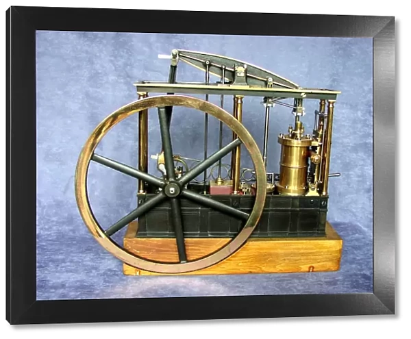 Model beam engine, nineteenth century