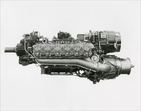 Napier Nomad 3135 EHP compound diesel engine