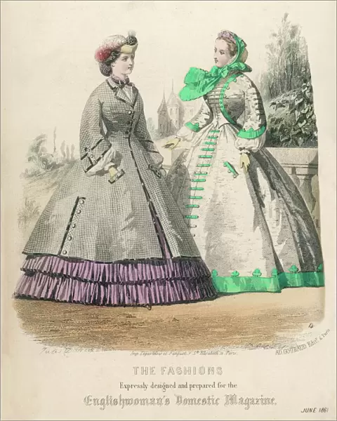 Walking Dress 1861