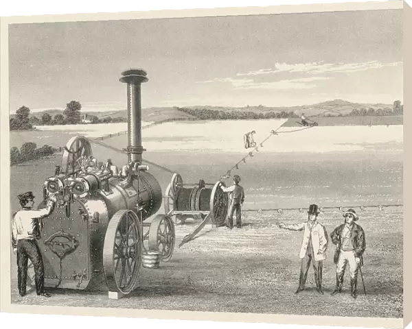 Garretts Steam Plough