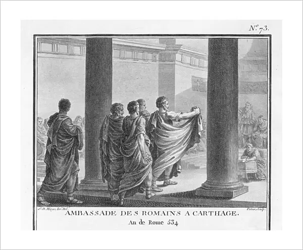 Roman ambassadors, Second Punic War