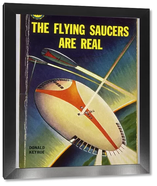 The Flying Saucers Are Real, book cover