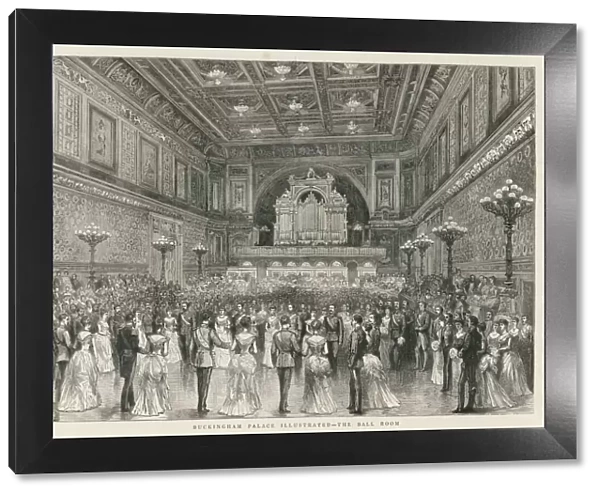 Social event in the Ball Room, Buckingham Palace, London