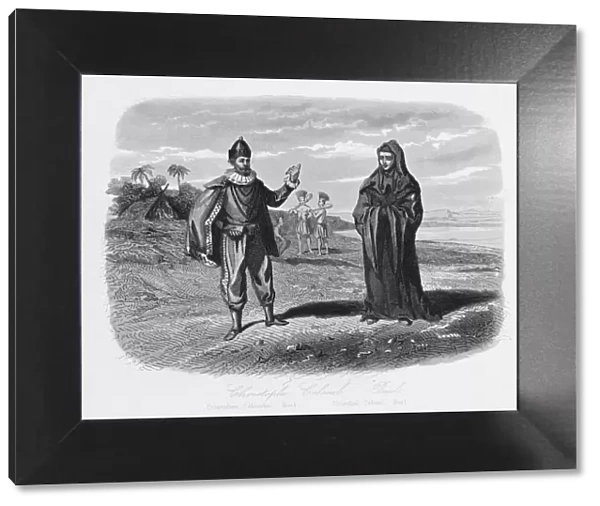 Christopher Columbus with Bernardo Buil
