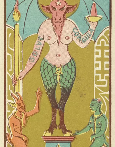 Tarot Card 15 - Le Diable (The Devil)