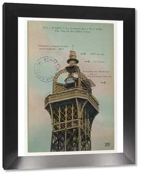 Paris  /  Eiffel Tower 1921