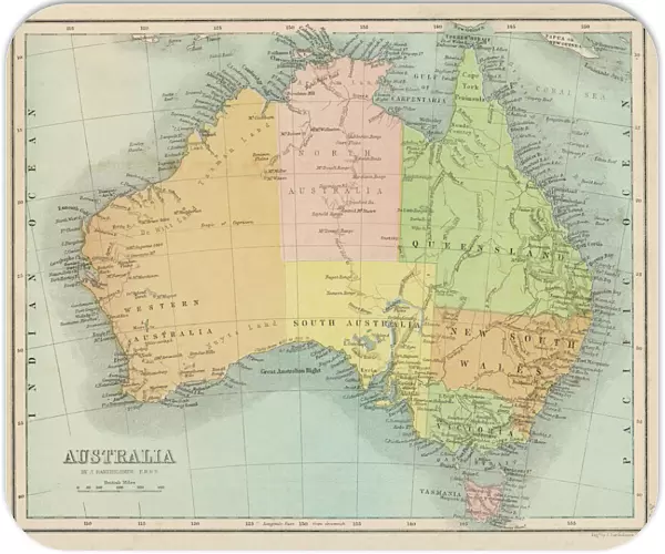 Maps  /  Australia 1860S