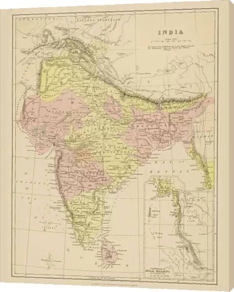 Map  /  Asia  /  India C1870
