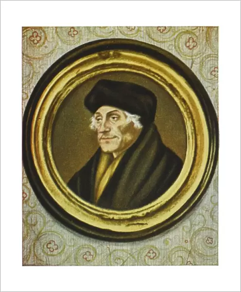 Erasmus  /  Holbein Miniatur