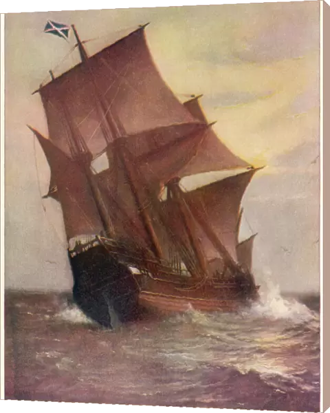 Mayflower in Full Sail