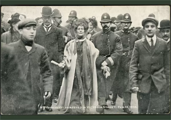 Mrs Pankhurst  /  Arrest