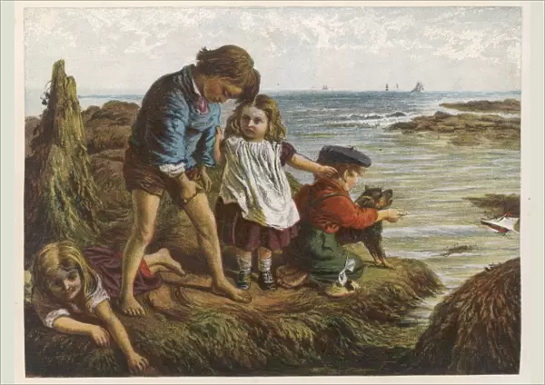 Children on Rocks  /  1888