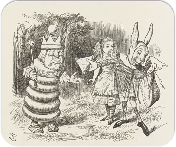 Alice, King, Rabbit
