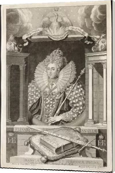 Elizabeth I  /  Isaac Oliver