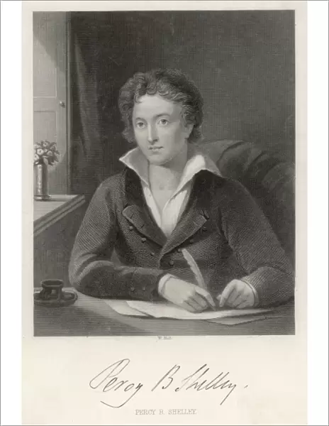 Percy Shelley  /  Holl  /  1819