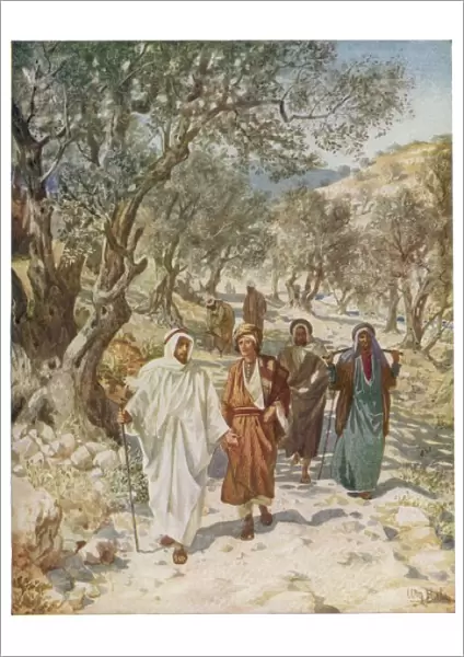 Jesus with Disciples
