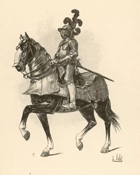 Armoured Horse and Man