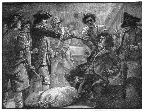 1798 Wolfe Tone Arrested