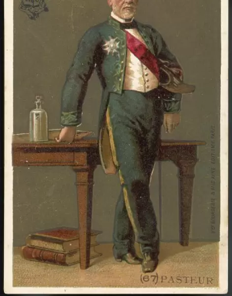 Louis Pasteur  /  Anon Card