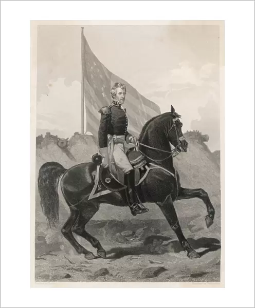 Andrew Jackson  /  On Horse