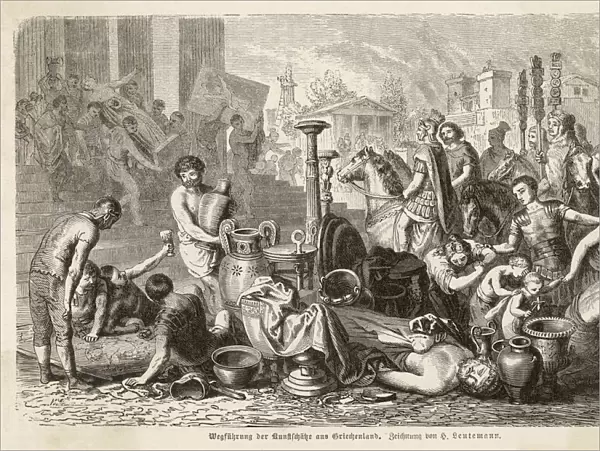 Romans Pillage Athens